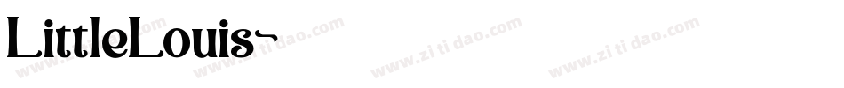 LittleLouis字体转换