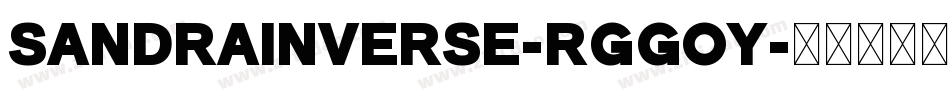 SandraInverse-rggOy字体转换