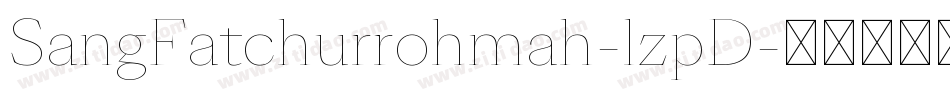 SangFatchurrohmah-lzpD字体转换