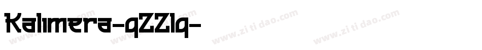 Kalimera-qZZlq字体转换