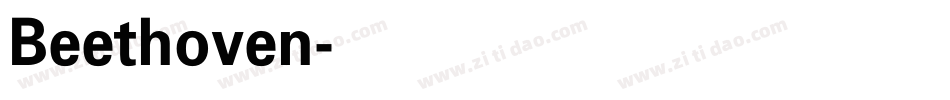 Beethoven字体转换