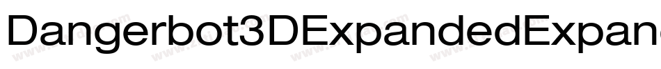 Dangerbot3DExpandedExpanded-X1ZG字体转换