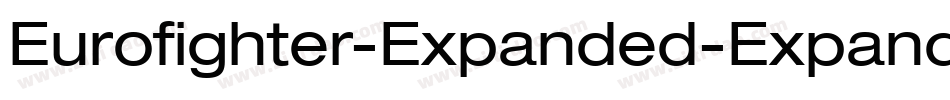 Eurofighter-Expanded-Expanded字体转换