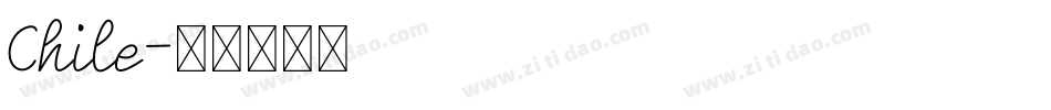 Chile字体转换