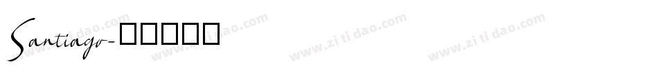 Santiago字体转换