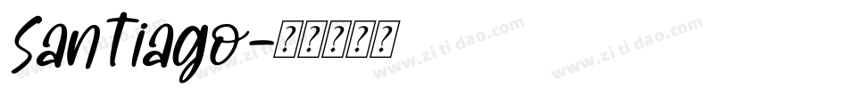 Santiago字体转换