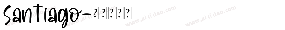 Santiago字体转换