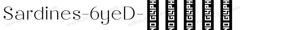 Sardines-6yeD字体转换