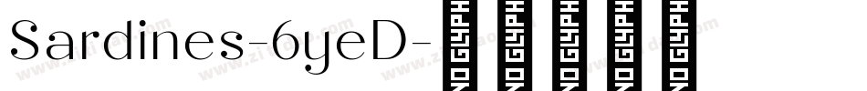 Sardines-6yeD字体转换
