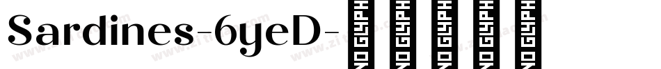 Sardines-6yeD字体转换