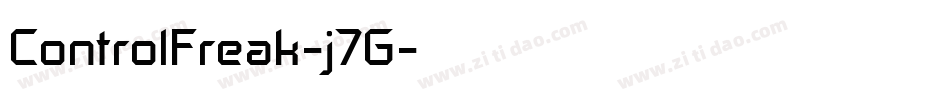 ControlFreak-j7G字体转换