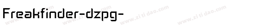 Freakfinder-dzpg字体转换