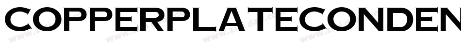 CopperplateCondensedBQ-Heavy字体转换