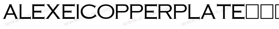 AlexeiCopperplate转换器字体转换
