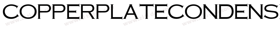 CopperplateCondensedBQ-Heavy字体转换