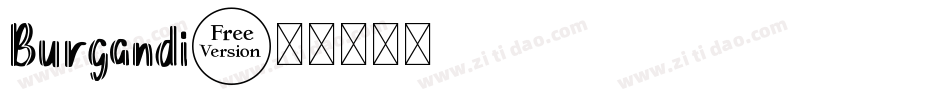 Burgandi字体转换
