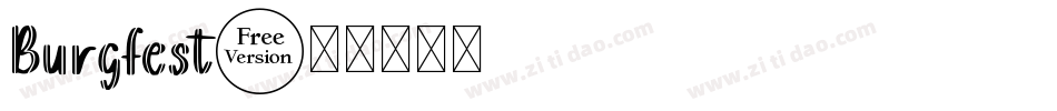 Burgfest字体转换