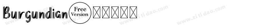 Burgundian字体转换