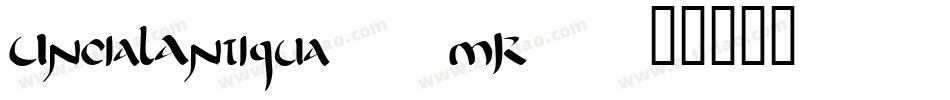 UncialAntiqua-9mR7字体转换