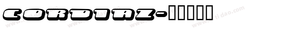 CORDIAZ字体转换