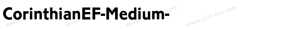 CorinthianEF-Medium字体转换