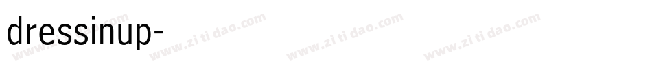 dressinup字体转换