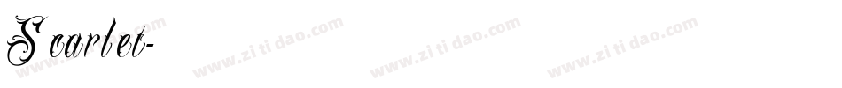 Scarlet字体转换