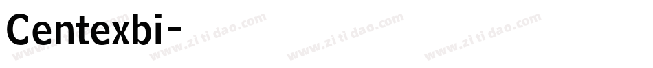 Centexbi字体转换
