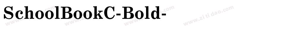 SchoolBookC-Bold字体转换
