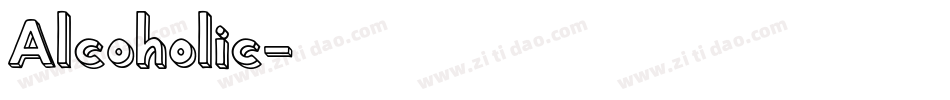Alcoholic字体转换
