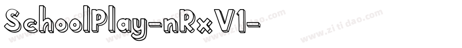 SchoolPlay-nRxV1字体转换