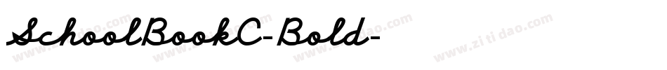 SchoolBookC-Bold字体转换