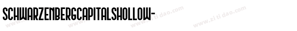 SchwarzenbergCapitalsHollow字体转换