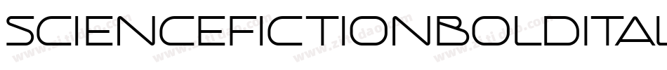 ScienceFictionBoldItalic-jEEX7字体转换