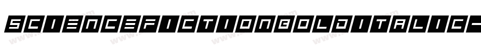 ScienceFictionBoldItalic-jEEX7字体转换