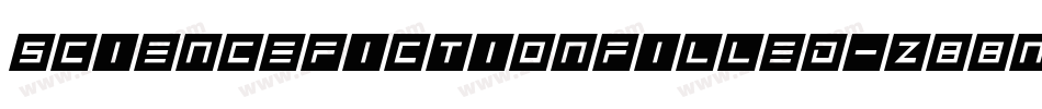 ScienceFictionFilled-z88nl字体转换 ScienceFictionFilled-z88nl字体转换