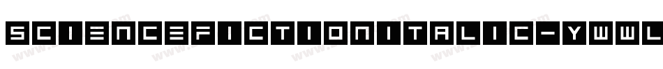 ScienceFictionItalic-ywwlZ字体转换