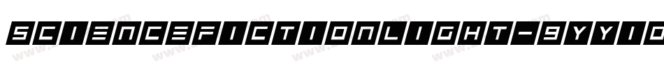 ScienceFictionLight-9YY10字体转换 ScienceFictionLight-9YY10字体转换
