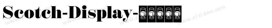 Scotch-Display字体转换