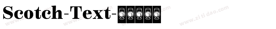 Scotch-Text字体转换