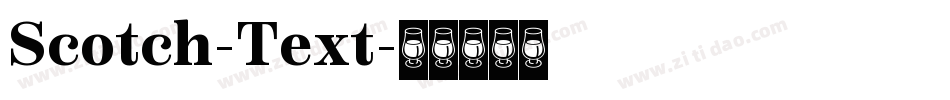 Scotch-Text字体转换