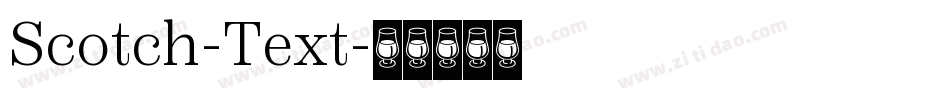 Scotch-Text字体转换