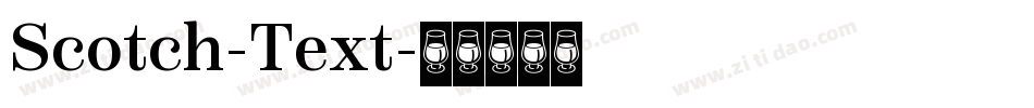 Scotch-Text字体转换