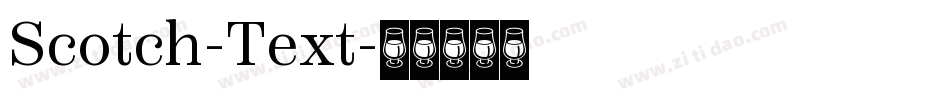 Scotch-Text字体转换