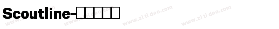 Scoutline字体转换