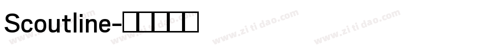 Scoutline字体转换
