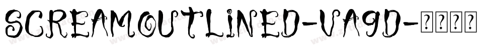ScreamOutlined-vA9D字体转换