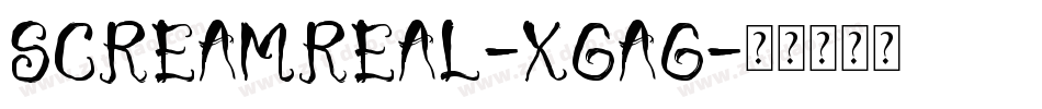 ScreamReal-XgAg字体转换