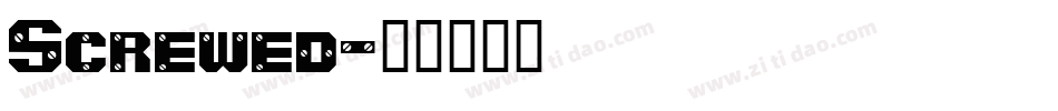 Screwed字体转换