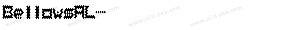 BellowsAL字体转换